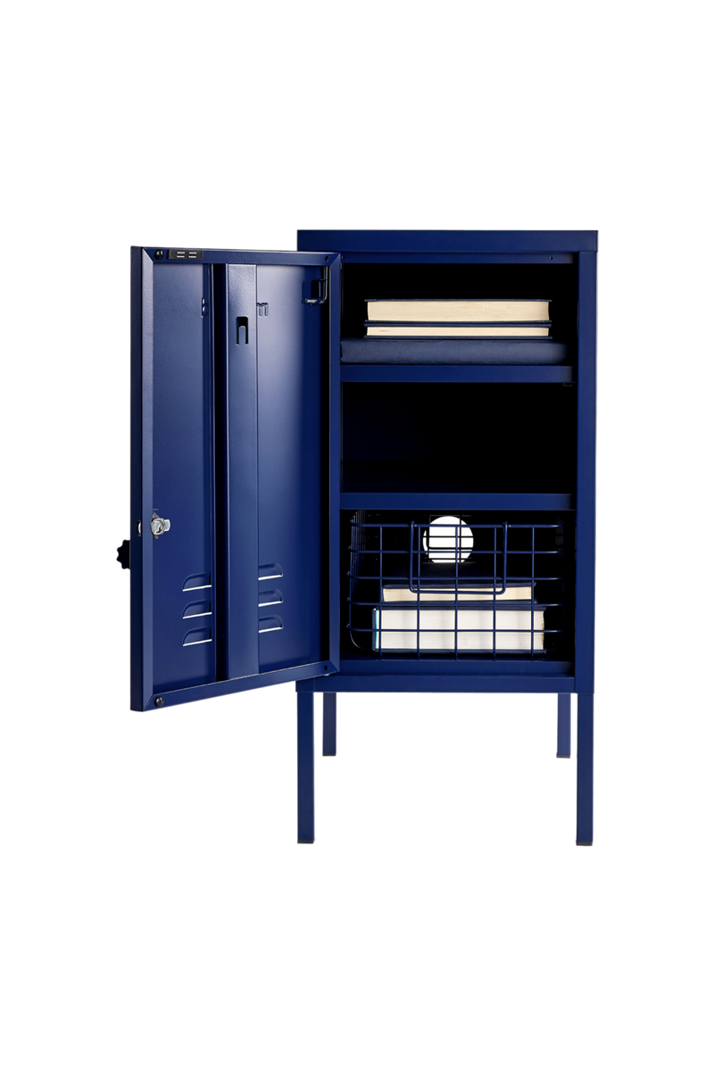 Mustard Made | The Shorty Metal Locker in Navy