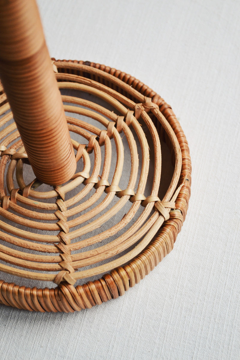 Rattan Kitchen Roll Holder