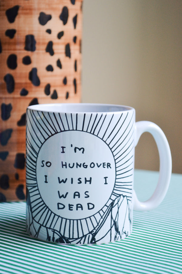 David Shrigley x Brainbox Candy | So Hungover Mug