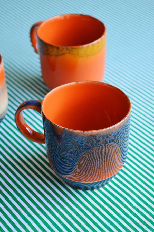 HKLIVING ® | Set of Four Café Mugs - Brazil