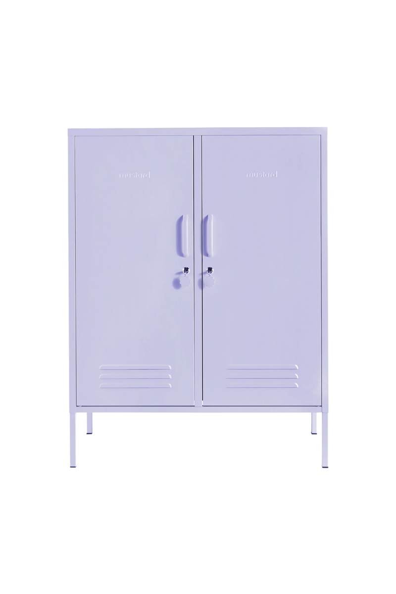 Mustard Made | The Midi Metal Locker in Lilac