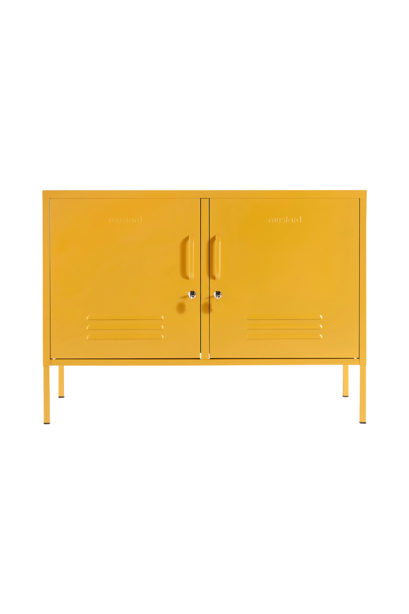 Mustard Made | The Lowdown Metal Locker in Mustard