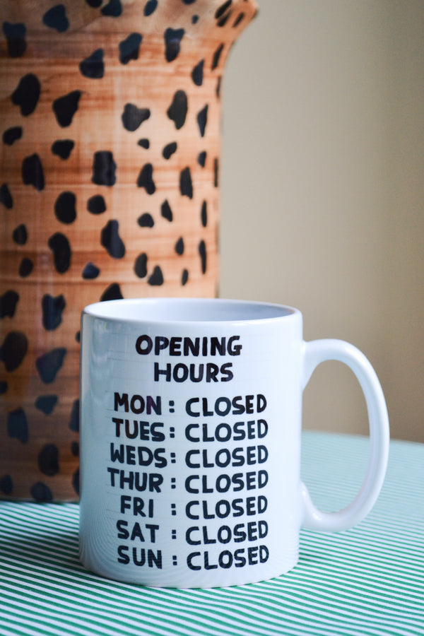 David Shrigley x Brainbox Candy | Opening Hours