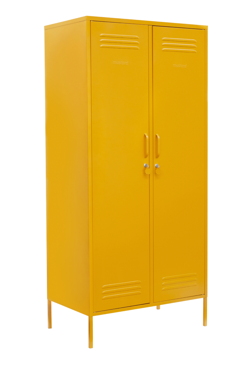 Mustard Made | The Twinny Metal Locker in Mustard - Twinny