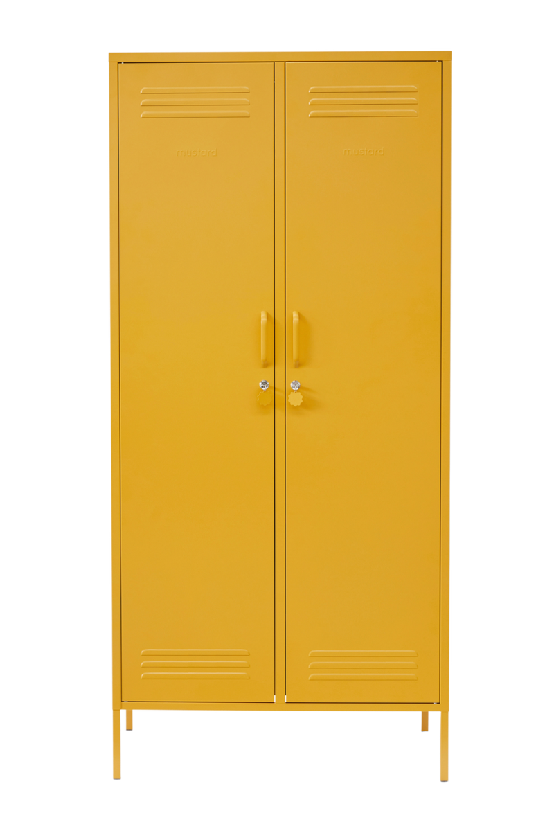 Mustard Made | The Twinny Metal Locker in Mustard - Twinny