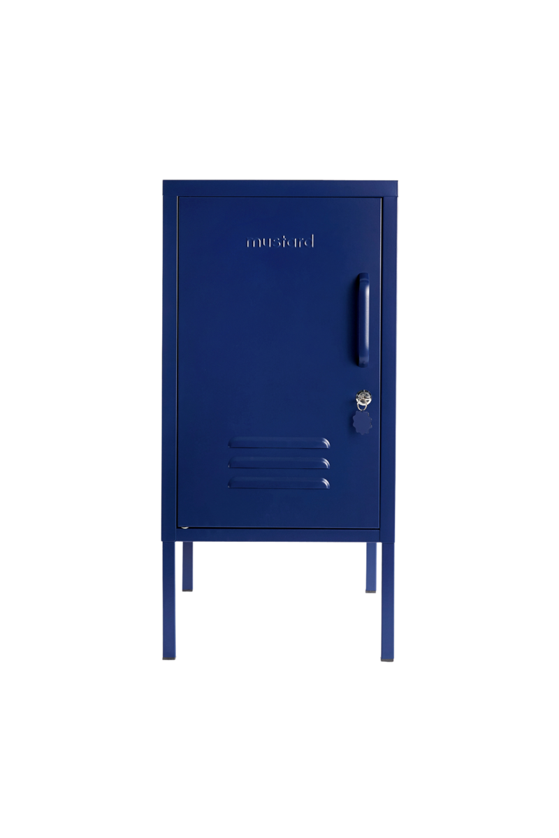 Mustard Made | The Shorty Metal Locker in Navy