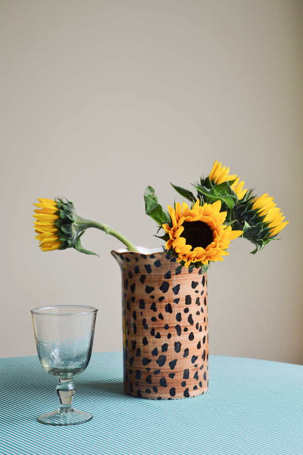 Leopard Vase