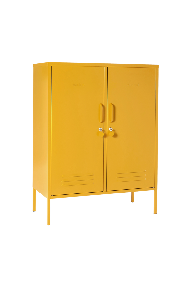 Mustard Made | The Midi Metal Locker in Mustard