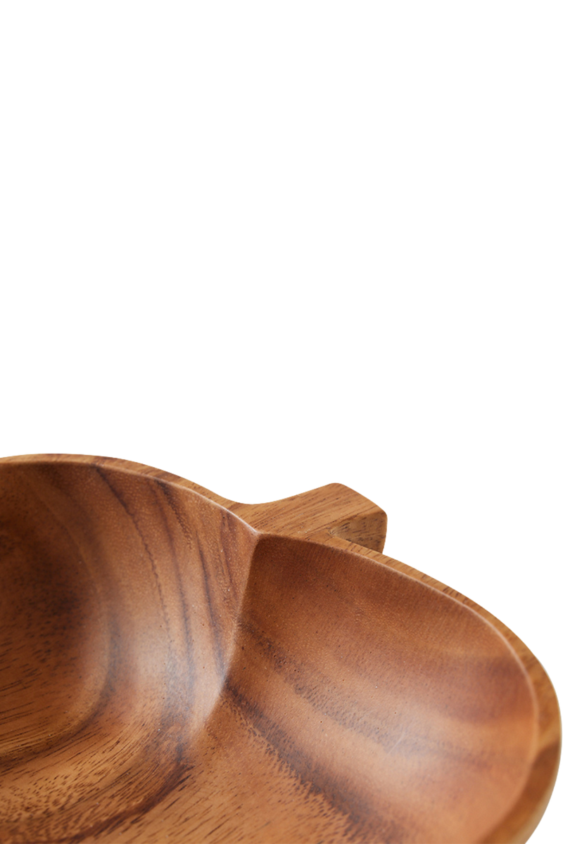 HKLIVING ® | Acacia Wooden Apple Bowl - Large