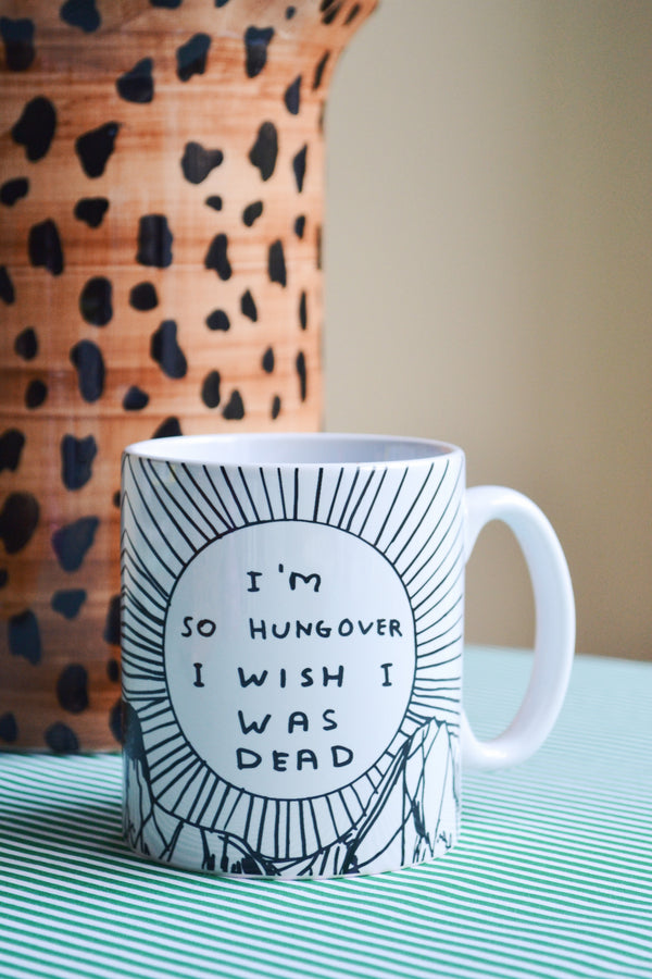 David Shrigley x Brainbox Candy | So Hungover Mug