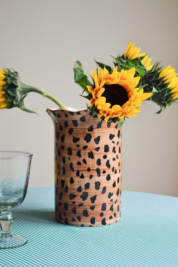 Leopard Vase