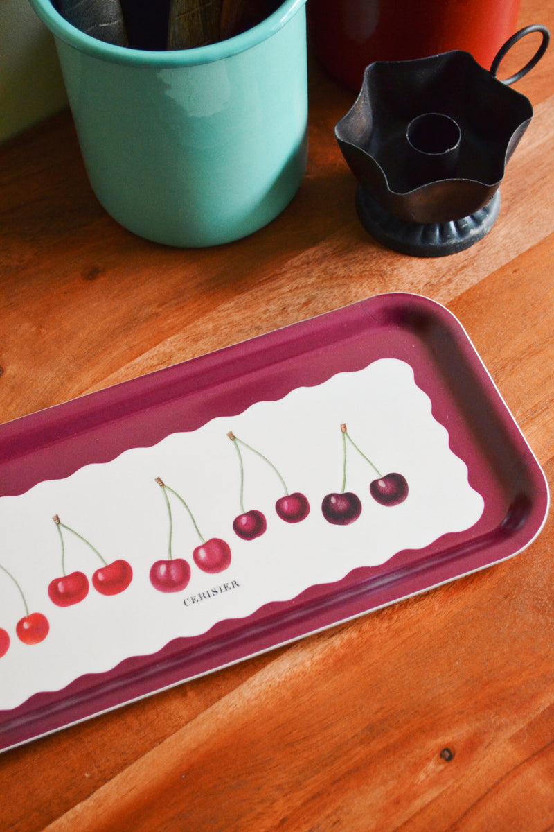 Birchwood Serving Tray - Cherries