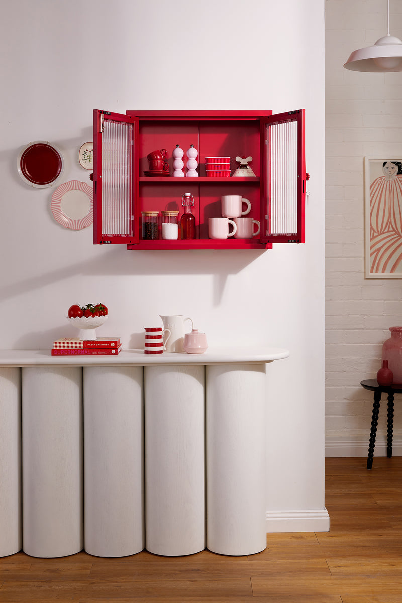 Mustard Made | The Kit Wall Unit in Poppy