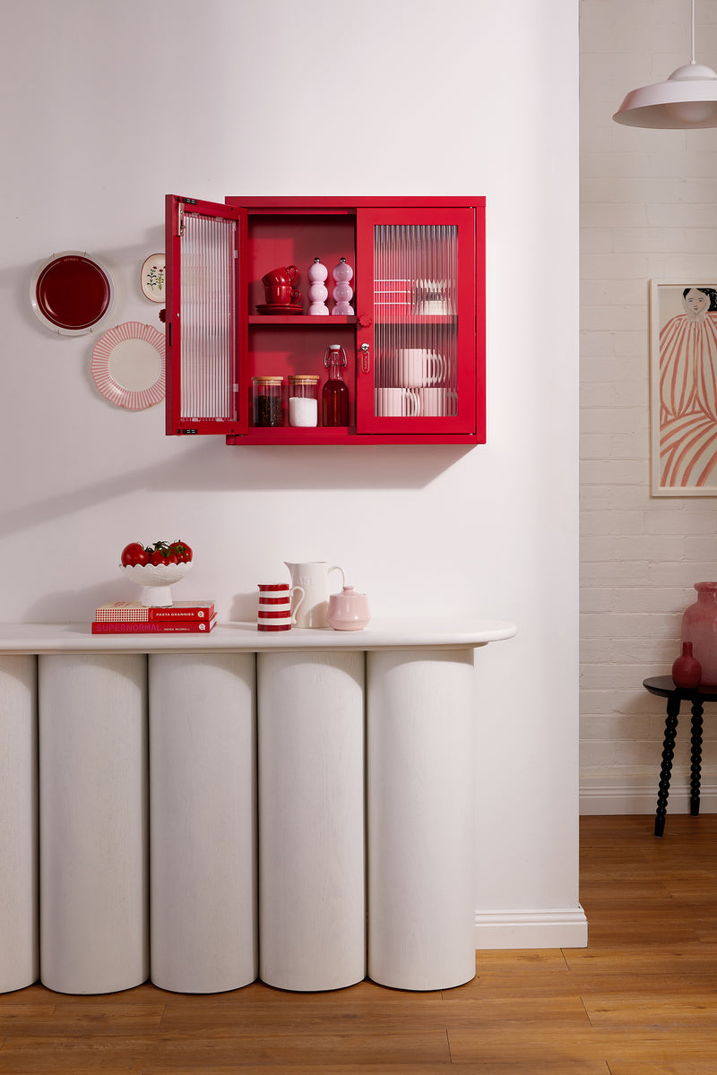 Mustard Made | The Kit Wall Unit in Poppy