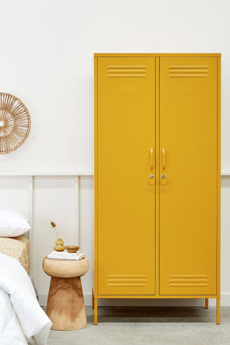 Mustard Made | The Twinny Metal Locker in Mustard - Twinny