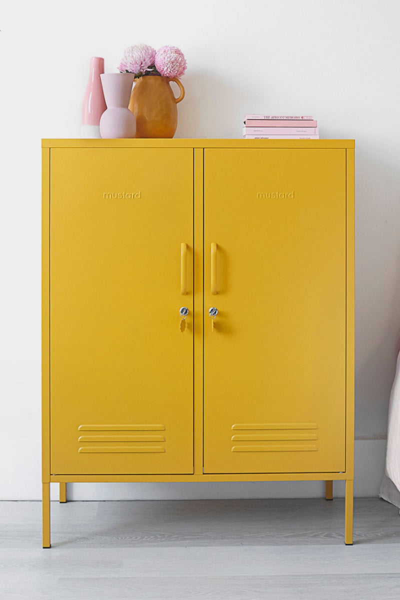 Mustard Made | The Midi Metal Locker in Mustard