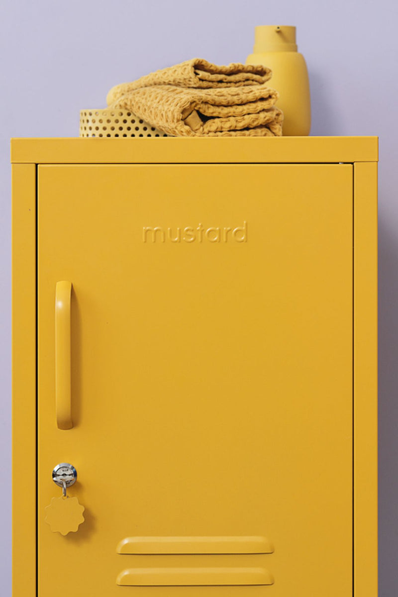 Mustard Made | The Shorty Metal Locker in Mustard