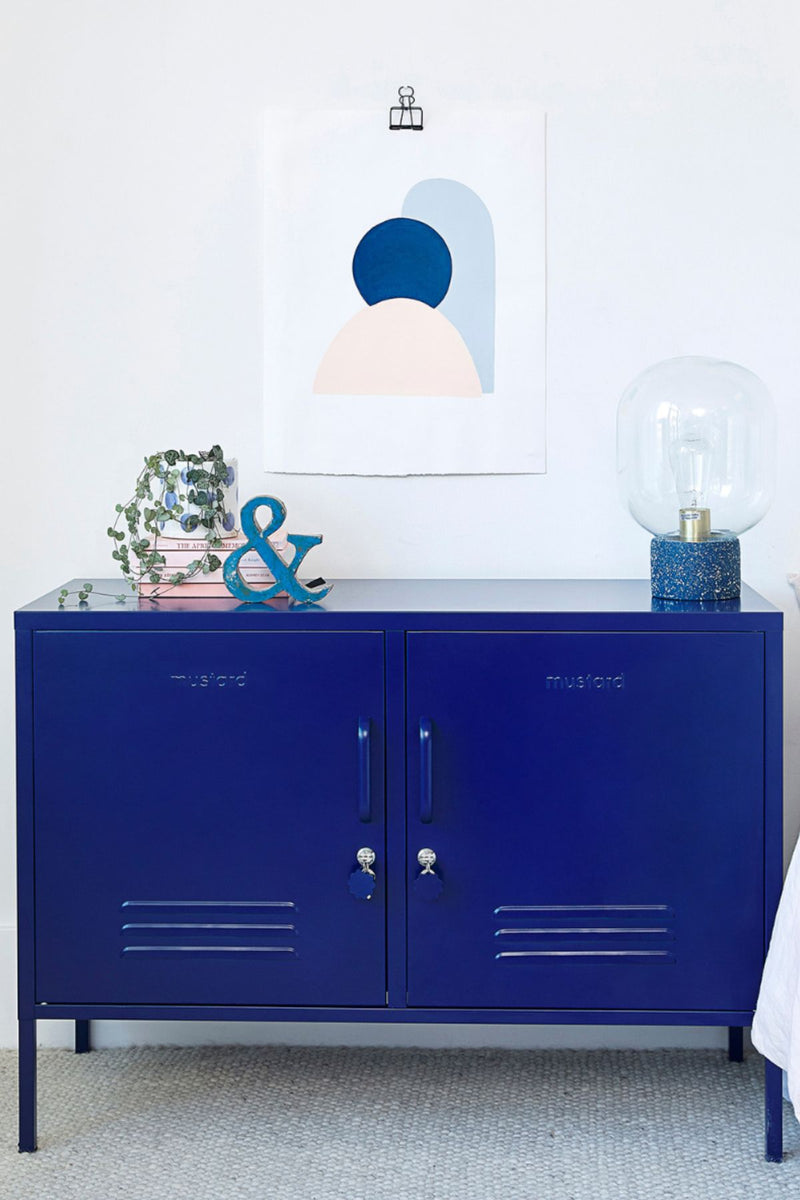 Mustard Made | The Lowdown Metal Locker in Navy