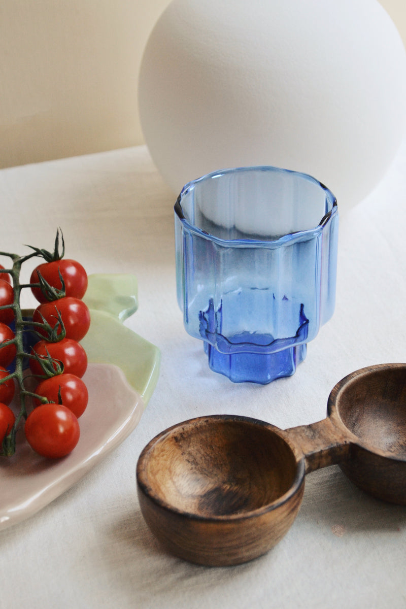 Blue Glass Tumbler